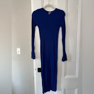 ASOS Royal Blue Long Sleeve Dress